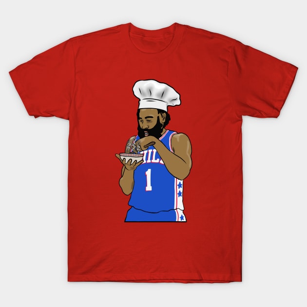 Chef James Harden T-Shirt by rattraptees